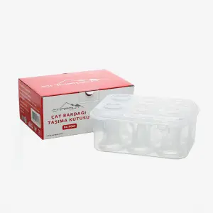 NURGAZ ÇAY BARDAĞI TAŞIMA KUTUSU