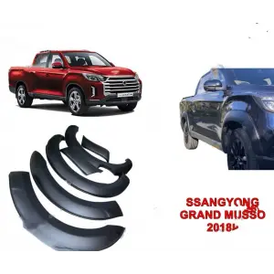 SSANGYONG GRAND MUSSO DODİC SET  6 PRC SİYAH İTHAL