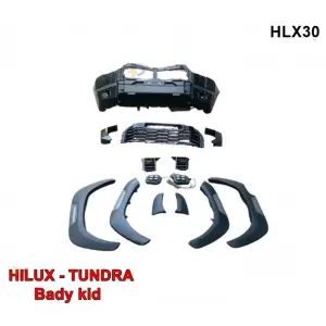 TOYOTA HİLUX 2019> TUNDER TAMPON KİT SET