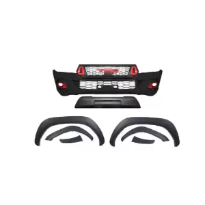 TOYOTA HILUX REVO 2016+ IÇIN UYUMLU ROCCO TRD BODY KIT (PANJUR-TAMPON-DODIK SETI)