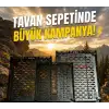 ÜNİVERSAL TAVAN SEPETİ LAZER KESİM THRU 100x150