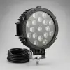 BEYAZ-TURUNCU 17LED 51WATT ÇAKARLI 12-24V SİYAH