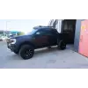 FORD RANGER T9 2022+ SİYAH YAN KAPI KAPLAMA 4 PARÇA