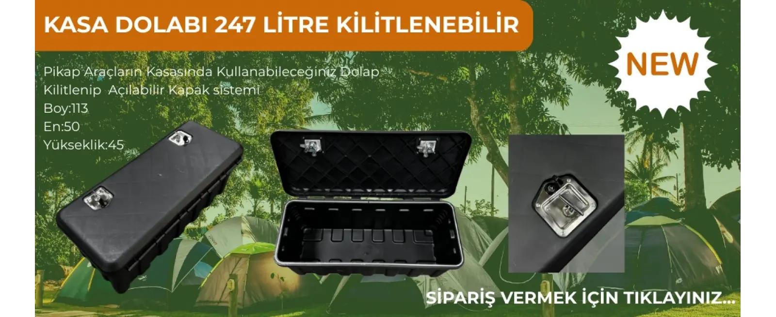KASA DOLABI 247 LİTRE