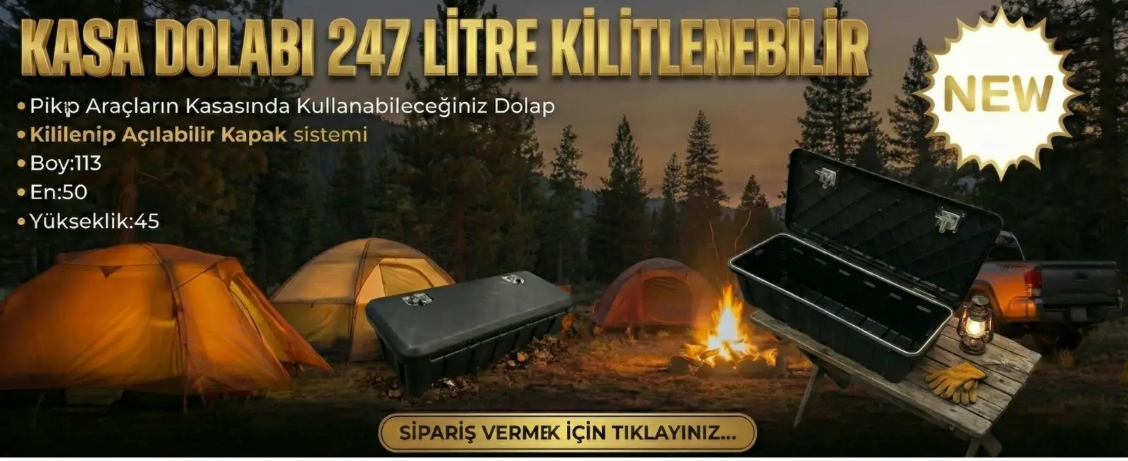 KASA DOLABI 247 LİTRE