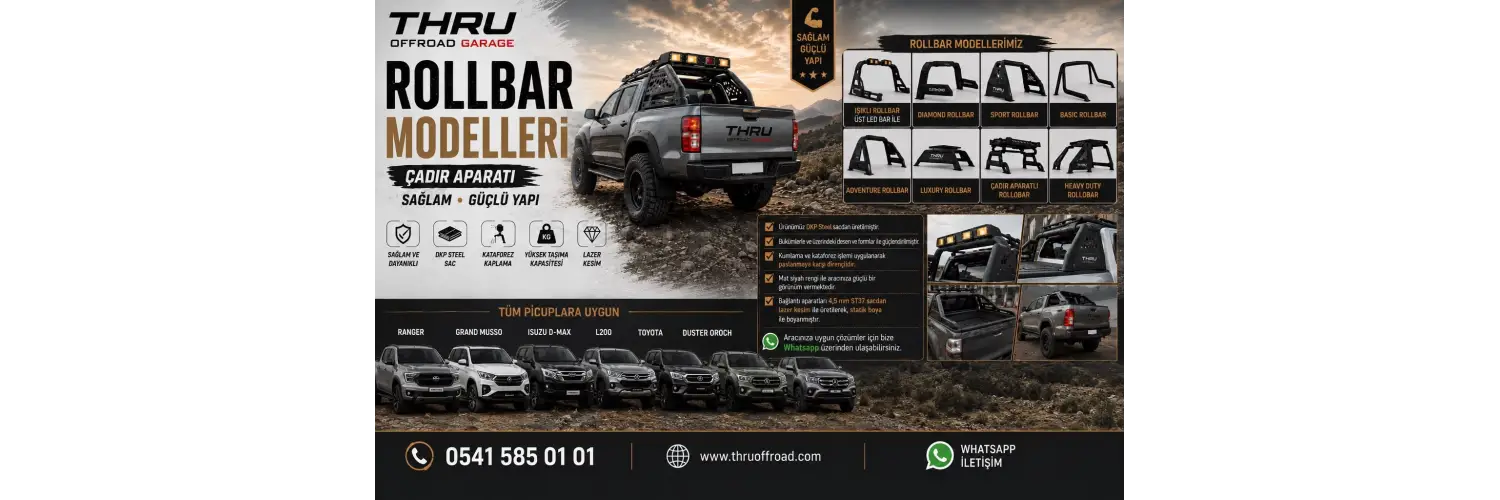 ROLLBAR MODELLERİ