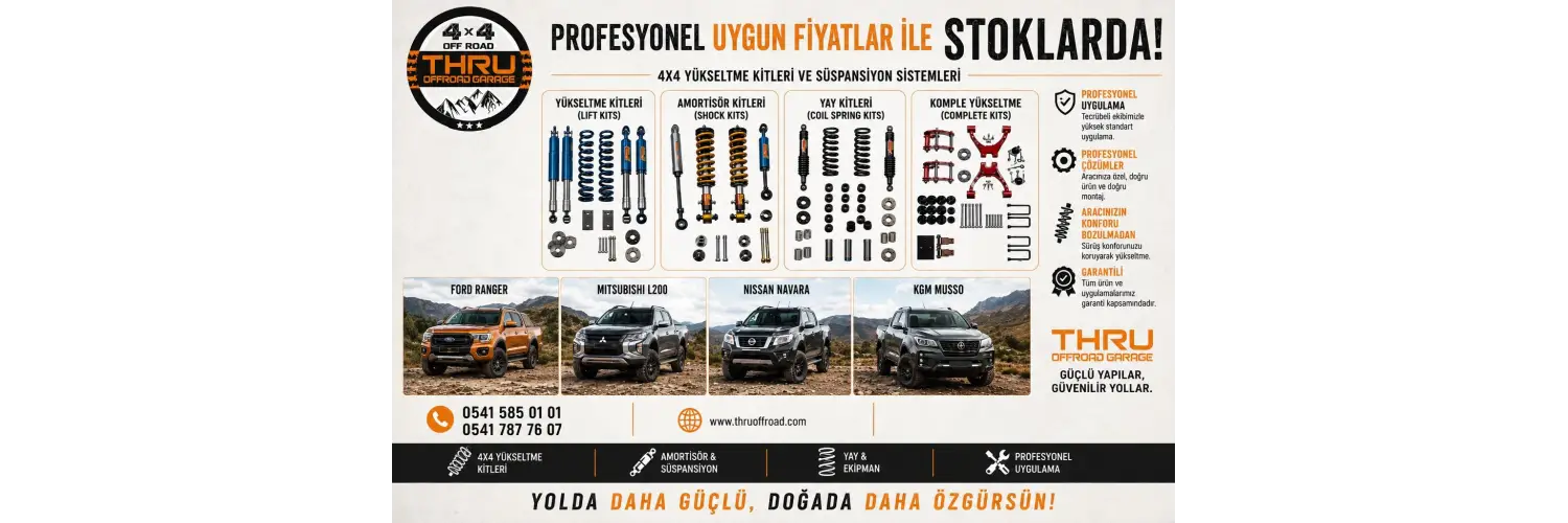 YÜKSELTME SÜSPANSİYON KİTİ
