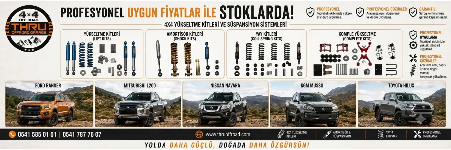 YÜKSELTME SÜSPANSİYON KİTİ