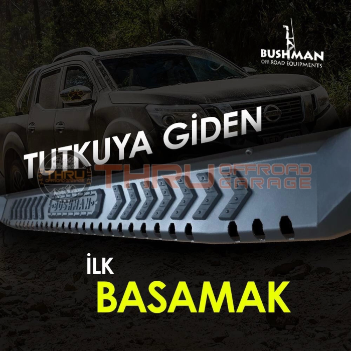 Toyota Hilux Ledli Yan Basamak Bushman