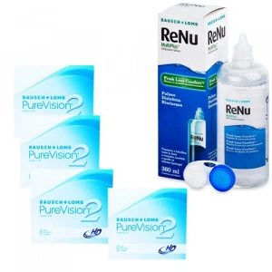 PureVision 2 HD 4lü Set + Solüsyon Hediye