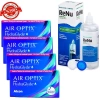 Air Optix Plus Hydraglyde 4lü Set + Solüsyon Hediye