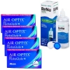 Air Optix Plus Hydraglyde 4lü Set + Solüsyon Hediye