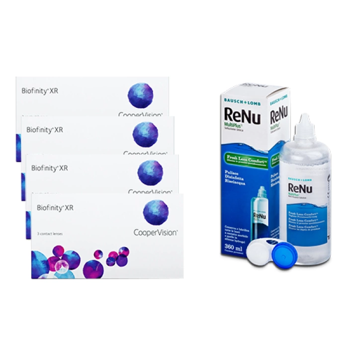 Biofinity XR 4lü Set + Solüsyon Hediye