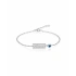 Nazarlı Gümüş İsim Bileklik - Gümüş