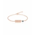 Nazarlı Gümüş İsim Bileklik - Rose