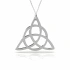 Triquetra Gümüş Kolye - Gümüş