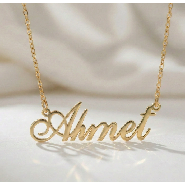 İsim Kolye - Altın