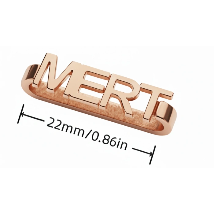 Apple Watch Uyumlu Gümüş Saat Isimlik