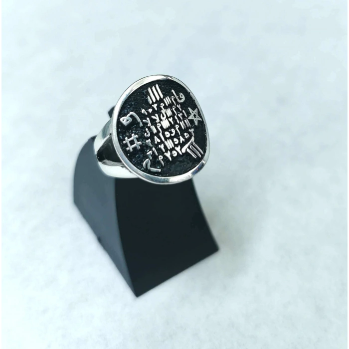 Hiçlikten Gelen Güç Gümüş Yüzük - Rose