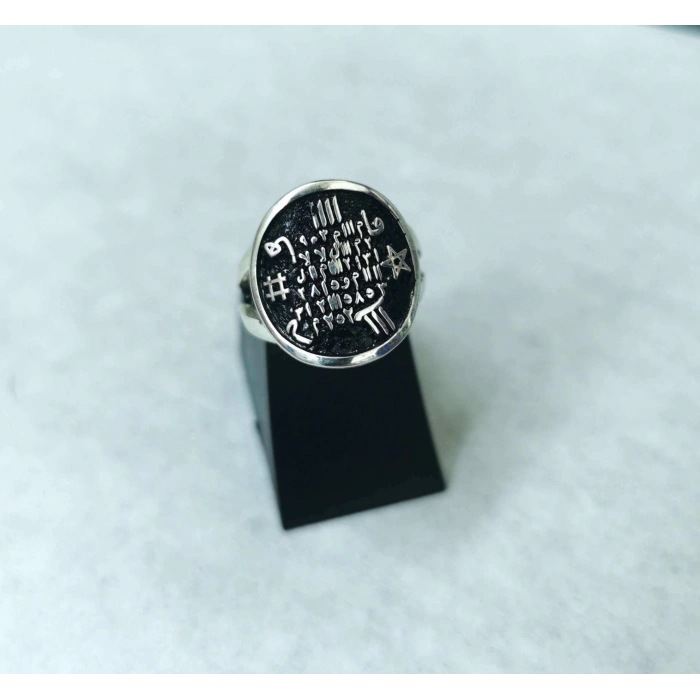 Hiçlikten Gelen Güç Gümüş Yüzük - Rose