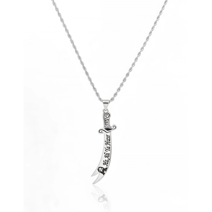 Hz.Ali Zülfikar Gümüş Kolye - Gümüş