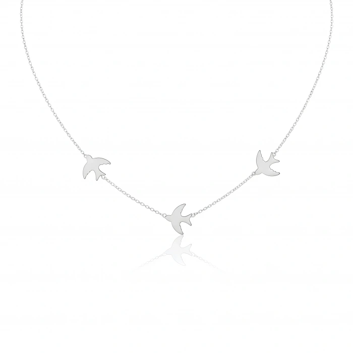 Sonsuz Özgürlük Kolyesi - Gümüş