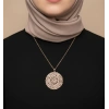 İnşirah Suresi Gümüş Kolye - Rose