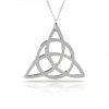 Triquetra Gümüş Kolye - Gümüş