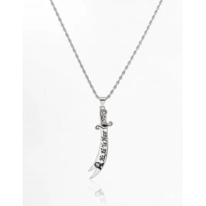 Hz.Ali Zülfikar Gümüş Kolye - Gümüş