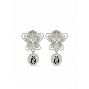 Füsun Model Nostaljik Gümüş Küpe - Gümüş