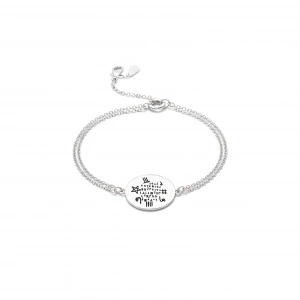 Hiçlikten Gelen Güç Gümüş Tılsım Bileklik - Gümüş