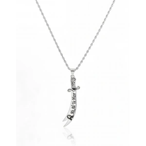 Hz.Ali Zülfikar Gümüş Kolye - Gümüş