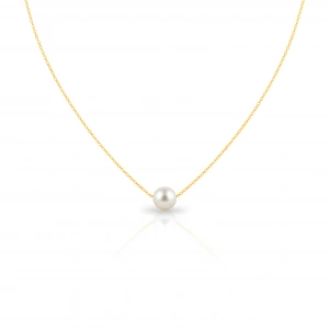 İnci Kolye - Altın