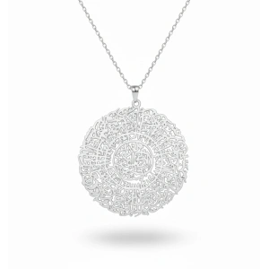 İnşirah Suresi Gümüş Kolye - Gümüş