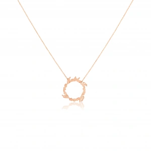 İsim Halka Kolye - Rose