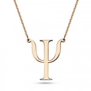 Psikoloji Sembolü Kolye - Rose