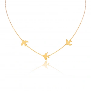 Sonsuz Özgürlük Kolyesi - Altın