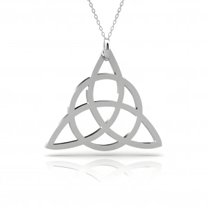 Triquetra Gümüş Kolye - Gümüş