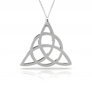 Triquetra Gümüş Kolye - Gümüş