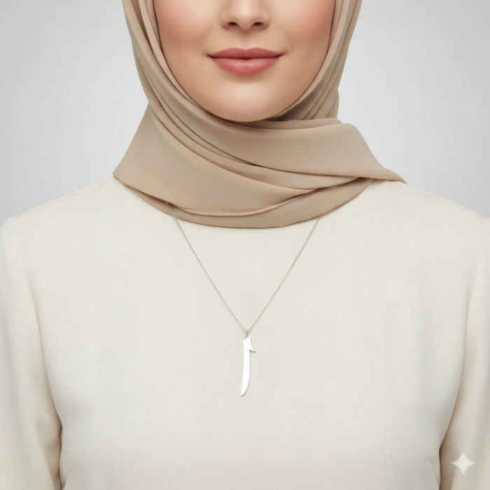 Elif Gümüş Kolye - Rose