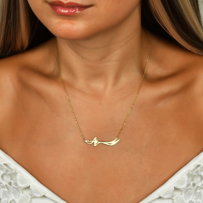 Hz.Ali Zülfikar Kılıcı Gümüş Kolye - Gümüş