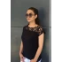 Robası Güpür Bluz