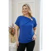 Yakası Tokalı Bluz