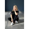 Gömlek Yakalı Şeritli Takım