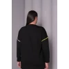 Çizgi Şeritli Cepli Sweatshirt