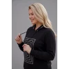 Önü Ve Kapüşonu Taşlı Sweatshirt