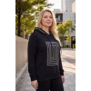 Önü Ve Kapüşonu Taşlı Sweatshirt