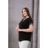 Yakas Kolları Örme Şerit Bluz
