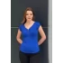 Yakası Düğme Detaylı Bluz