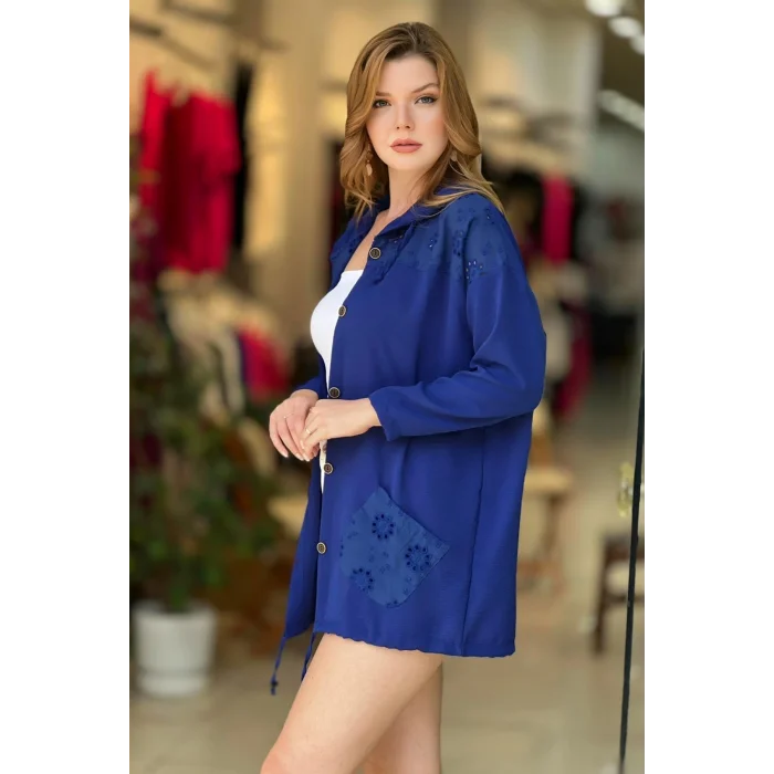 Kapüşonlu Fisto Detaylı Ceket